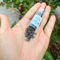 7.5g Miyuki Delica 11/0 Seed Beads, Opaque Metallic Iris Steel DB26
