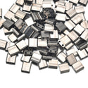 10g Miyuki Full Tila Square Seed Beads 5x5mm, Opaque Nickel-plated (TL-190)