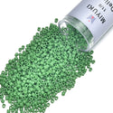 7.5g Miyuki Delica 11/0 Seed Beads, Opaque Pea Green DB724