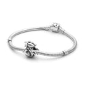 1pc 925 Sterling Silver Capricorn Zodiac Sign Bead Charm, Compatible with Pandora All Other Charm Bracelets, EC5-B12