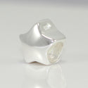 1pc Real 925 Sterling Silver Star Bead Charm, Compatible with Pandora All Other Charm Bracelet, EC8-B1