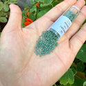 30g Miyuki Delica 11/0 Seed Beads, Matte Glazed Rainbow Basil Green DB2312