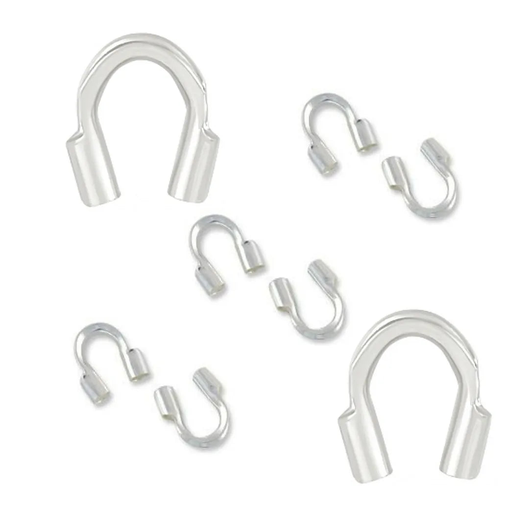 Sterling Silver - Wire Guard | Cable Thimbles