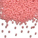 7.5g Miyuki Delica 11/0 Seed Beads, Duracoat Opaque Guava (Pink) DB2115