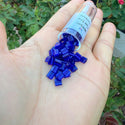10g Miyuki Full Tila Square Seed Beads 5x5mm, Transparent Blueberry (TL-151)