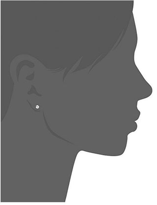 1 Pair 925 Sterling Silver Ball Post Stud Earrings, Ball Ear Studs, Size Selections: 3mm/4mm/6mm/8mm
