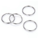 100pcs 304 Stainless Steel Split Rings – 1.2mm Wire (15mm/20mm)