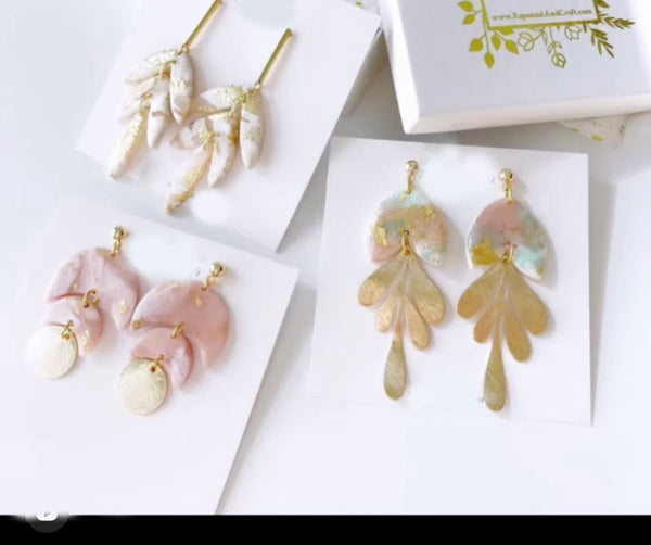 10pcs 62mm Large 7-Petal Leaf Drop Pendants, Tarnish Resistant, 18K Yellow Gold Plated Brushed Brass, BF-B6