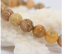 Natural Crazy Lace Agate Gemstone Round Beads, 1 Strand/15 Inch, Size Selections: 4mm/6mm/8mm/10mm