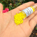 10g Miyuki Quarter Tila Seed Beads 5x1.2mm, Opaque Yellow (QTL-404)