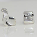 1pc Solid 925 Sterling Silver Music Note Charm Music Lover Bead, Compatible with Pandora All Other Charm Bracelet, EC222