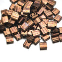 10g Miyuki Full Tila Square Seed Beads 5x5mm, Luster Antique Bronze (TL-457B)