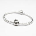 1pc Solid 925 Sterling Silver I Love Fashion Cute Purse Bead Hangbag Charm, Compatible with Pandora All Other Charm Bracelet, EC190