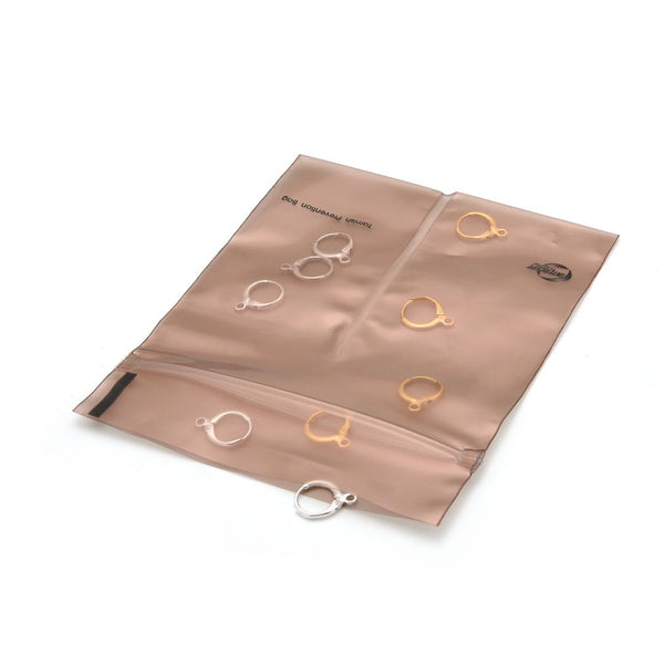 10pcs Anti Tarnish Center Seal Zip Lock Jewelry Storage Bags, 4 Inch, for Jewelry Protection & Gold Silver Platinum Metal Tarnish Prevention, JK-AB2