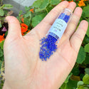 30g Miyuki Delica 11/0 Seed Beads, Opaque Rainbow Cobalt Luster DB216