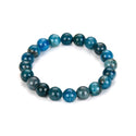 1 Strand Stretch Natural Blue Apatite Beaded Gemstone Bracelet, 8mm Bead, Length Selections: 7 inch/7.5 inch/8 inch/8.5 inch