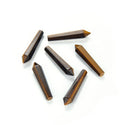 4pcs Natural Yellow Tiger Eye Gemstone Tower Wand, 52mm Loose Cut Stones, G3P-D1