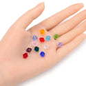 50pcs Adabele Austrian Faceted Bicone Crystal Beads #5301, Siam Red, Size Selections: 6mm/8mm/10mm
