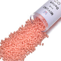 7.5g Miyuki Delica 11/0 Seed Beads, Duracoat Opaque Dyed Dark Salmon DB2112