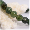 Natural Moss Agate Gemstone Round Beads, 15 Inch/1 Strand, Size Selections: 4mm/6mm/8mm/10mm