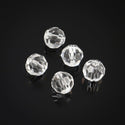 50pcs Adabele Austrian Faceted Round Crystal Beads #5000, Crystal Clear, Size Selections: 4mm/6mm/8mm/10mm