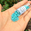 10g Miyuki Quarter Tila Seed Bead 5x1.2mm Matte Rainbow Mint Green QTL412FR