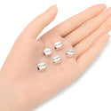 20pcs Hope Large Hole Beads, Hole ID 4.5mm, Antique Silver, Zinc Alloy Metal, MEC-C3