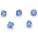 50pcs Adabele Austrian Faceted Bicone Crystal Beads #5301, Dark Indigo Blue, Size Selections: 6mm/8mm/10mm