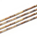 Natural Picture Jasper Gemstone Cylinder Tube Beads, 13x4mm, Hole ID 1mm, 14.5 Inch/1 Strand, GH-H10