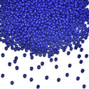 25g Miyuki Rocaille 11/0 Round Seed Beads Opaque Cobalt RR-414