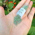 30g Miyuki Delica 11/0 Seed Beads, Opaque Glazed Cactus Luster DB263-1
