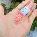 7.5g Miyuki Delica 11/0 Seed Beads, Duracoat Opaque Dyed Dark Salmon DB2112