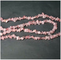 Natural Strawberry Quartz Crystal Gemstone Chip Beads, Free Form, 5mm-8mm, Hole ID 1mm, 1 Strand/31 Inch, GZ1-12