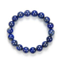 1 Strand Stretch Natural Blue Lapis Lazuli Beaded Gemstone Bracelet, 8mm Bead, Length Selections: 7 inch/7.5 inch/8 inch/8.5 inch