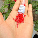 10g Miyuki Half Tila Seed Beads 5x2.3mm, Opaque Red (HTL-408)