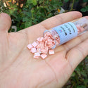 10g Miyuki Full Tila Square Seed Beads 5x5mm, Luster Rainbow Light Peach TL-596-1
