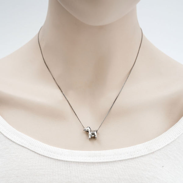 1pc Cute Real Solid Sterling Silver Horse Charm Bead, Compatible with Pandora All Other Charm Bracelets, EC478