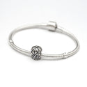 1pc Solid 925 Sterling Silver Sweet Berry Charm Fruit Charm Plant Bead, Compatible with Pandora All Other Charm Bracelet, EC144