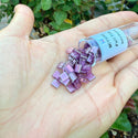 10g Miyuki Full Tila Square Seed Beads 5x5mm, Gold Luster Light Amethyst (TL-316)