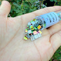 10g Miyuki Full Tila Square Seed Beads 5x5mm, Vitrail Crystal Clear (TL-4552)