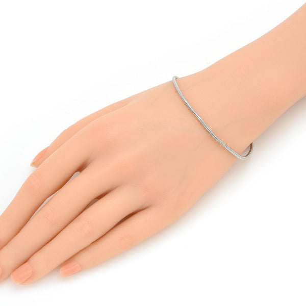 5pcs 304 Stainless Steel 2mm Snake Chain Bracelets, Tarnish Resistant, Size Selections: 6.5 Inch/7 Inch/7.5 Inch/8 Inch/8.5 Inch