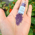 30g Miyuki Delica 11/0 Seed Beads, Duracoat Opaque Dark Purple DB2360