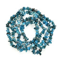 Natural Blue Apatite Gemstone Chip Beads, Free Form, 5mm-8mm, Hole ID 1mm, 1 Strand/31 Inch, GZ1-26