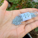 7.5g Miyuki Delica 11/0 Seed Beads, Matte Rainbow Shark Fin Grey DB2320
