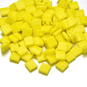 10g Miyuki Full Tila Square Seed Beads 5x5mm, Opaque Yellow (TL-404)