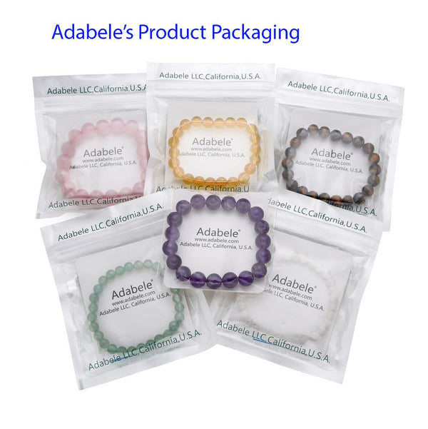 1 Strand Stretch Natural Black Tourmaline Free Form Gemstone Bracelet, 7-10mm Beads, Length Selections: 7 inch/7.5 inch