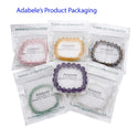 1 Strand Stretch Natural Multi-color Fluorite Beaded Gemstone Bracelet, 8mm Bead, Length Selections: 7 inch/7.5 inch/8 inch/8.5 inch