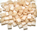 10g Miyuki Full Tila Square Seed Beads 5x5mm, Ceylon Light Caramel (TL593)