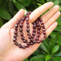 1 Strand Stretch Natural Garnet Free Form Gemstone Bracelet, 5-8mm Small Beads, Length Selections: 7 inch/7.5 inch