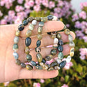 1 Strand Stretch Natural Multi-color Ocean Jasper Free Form Gemstone Bracelet, 5-8mm Small Beads, Length Selections: 7 inch/7.5 inch
